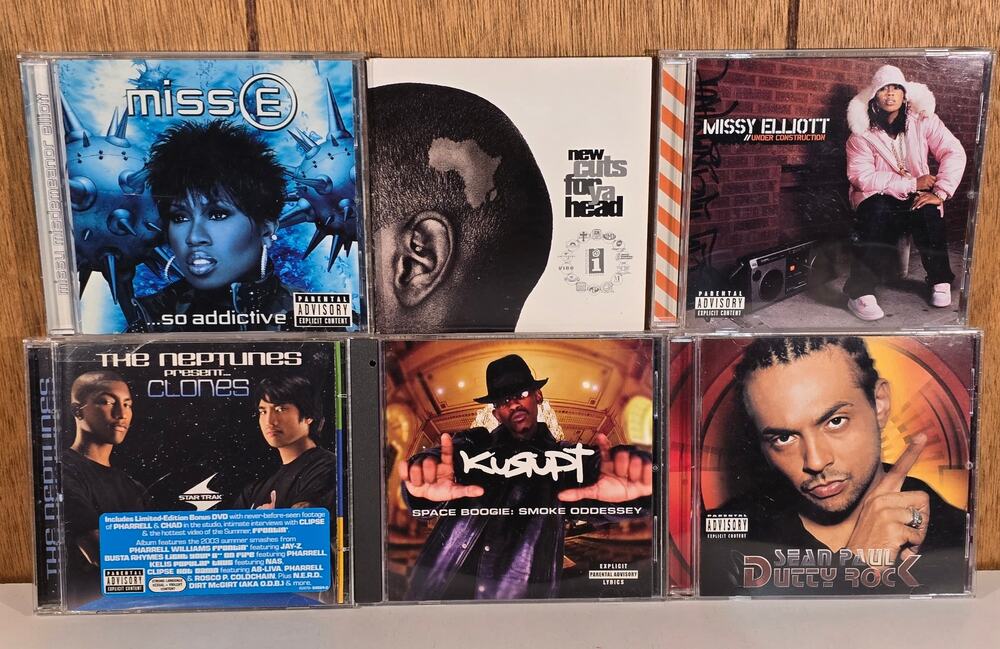 Hip Hop Rap CD Lot Missy Elliott Sean Paul Kurupt Clones New Cuts